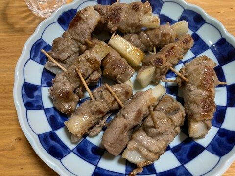 豚肩ロース山芋ロール焼き